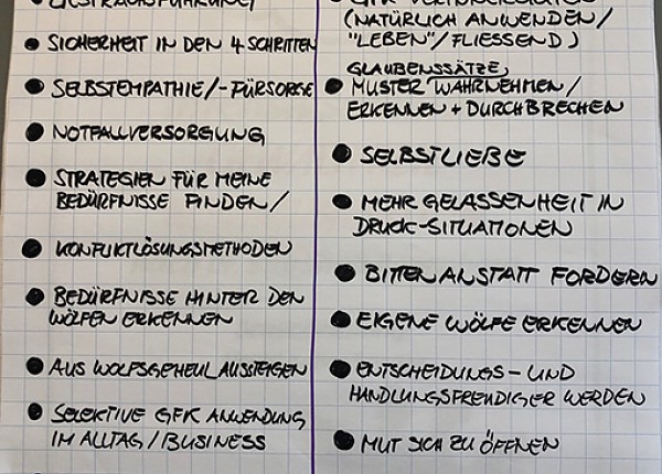 ­Im Modul 3 ab März 2020 hat es nur noch 1 Platz frei